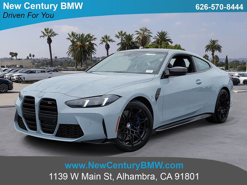Gray (Brooklyn Grey Metallic) 2027 BMW M4 Coupe All-Wheel Drive 8-Speed Automatic