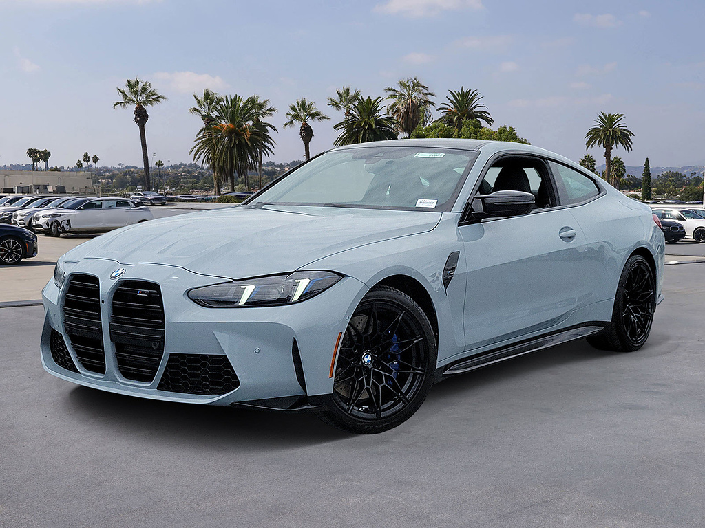 Gray (Brooklyn Grey Metallic) 2027 BMW M4 Coupe All-Wheel Drive 8-Speed Automatic