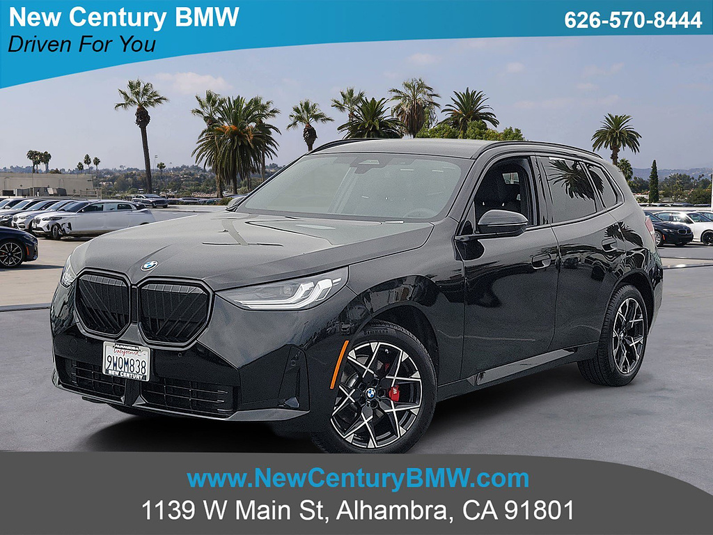 Black Sapphire Metallic 2026 BMW X3 SUV / Crossover All-Wheel Drive Automatic