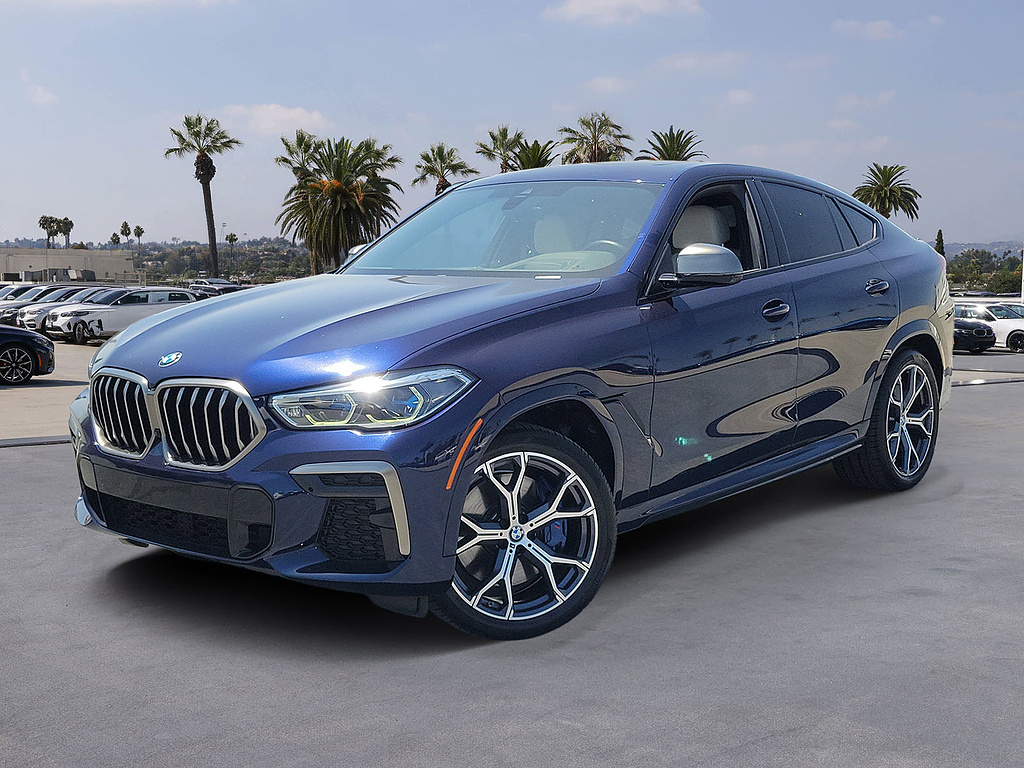 Tanzanite Blue II Metallic 2023 BMW X6 SUV / Crossover All-Wheel Drive 8-Speed Automatic
